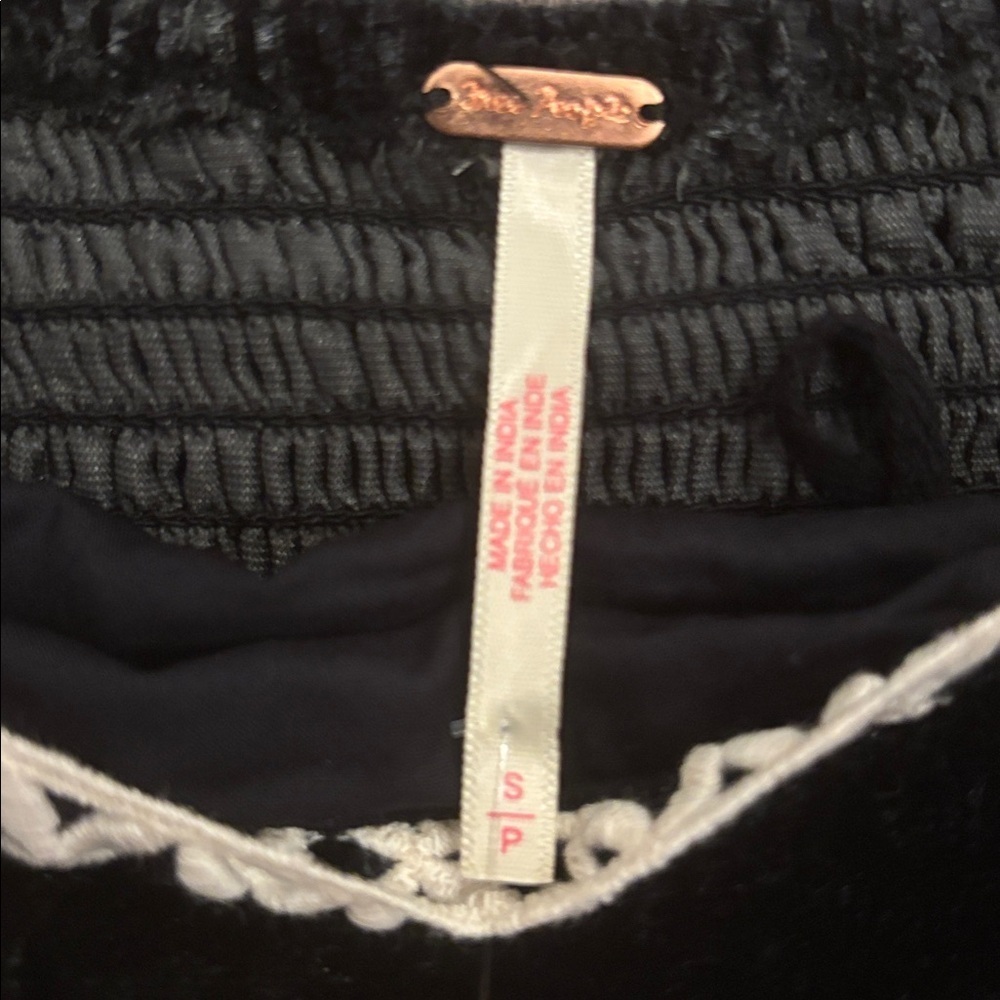 Free People Tyler Velvet Corset Too NWT - Picture 3 of 6